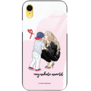 ETUI BLACK CASE GLASS NA TELEFON APPLE IPHONE XR ST_MOMLIFE109