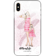 ETUI BLACK CASE GLASS NA TELEFON APPLE IPHONE XS MAX ST_MOMLIFE105