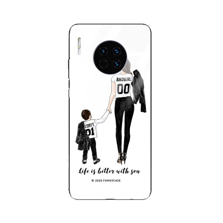 Etui Huawei MATE 30, ST_MOMLIFE112 Wzory - FunnyCase