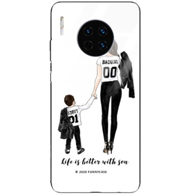 Etui Huawei MATE 30, ST_MOMLIFE112 Wzory - FunnyCase