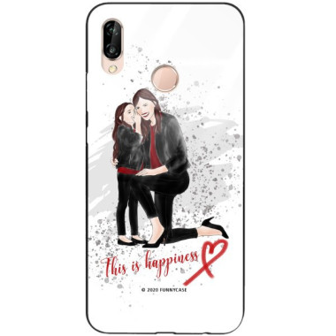 Etui Huawei P20 LITE, ST_MOMLIFE100 Wzory - FunnyCase