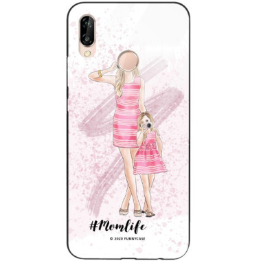 Etui Huawei P20 LITE, ST_MOMLIFE105 Wzory - FunnyCase