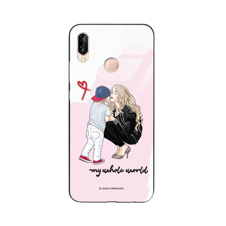 Etui Huawei P20 LITE, ST_MOMLIFE109 Wzory - FunnyCase