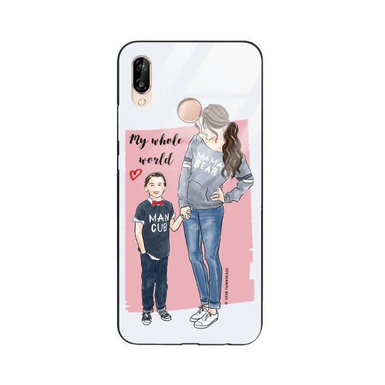 Etui Huawei P20 LITE, ST_MOMLIFE121 Wzory - FunnyCase