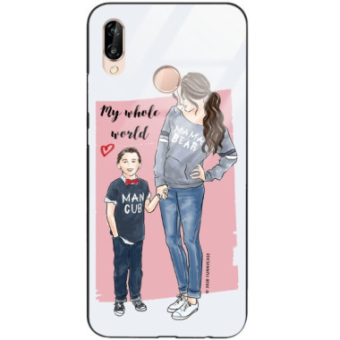 Etui Huawei P20 LITE, ST_MOMLIFE121 Wzory - FunnyCase