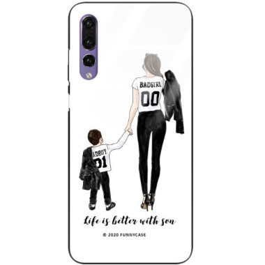 Etui Huawei P20 PRO, ST_MOMLIFE112 Wzory - FunnyCase