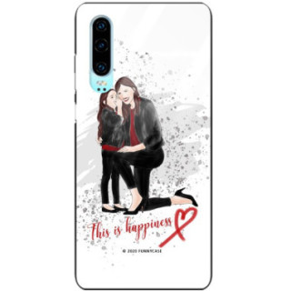 Etui Huawei P30, ST_MOMLIFE100 Wzory - FunnyCase