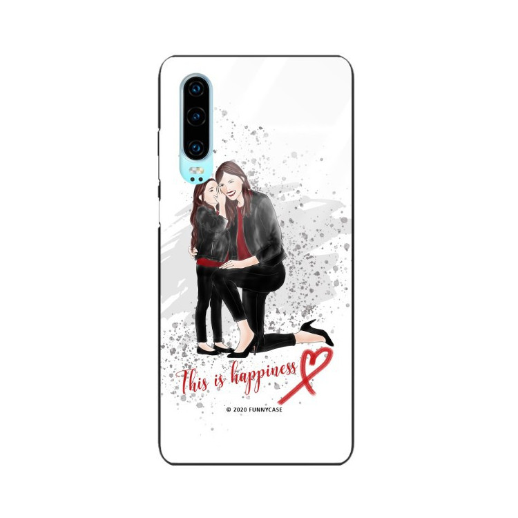 Etui Huawei P30, ST_MOMLIFE100 Wzory - FunnyCase