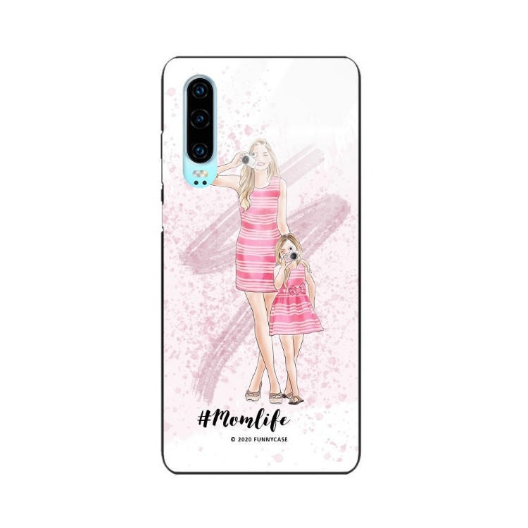 Etui Huawei P30, ST_MOMLIFE105 Wzory - FunnyCase