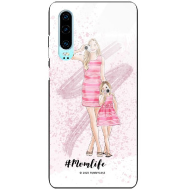 Etui Huawei P30, ST_MOMLIFE105 Wzory - FunnyCase