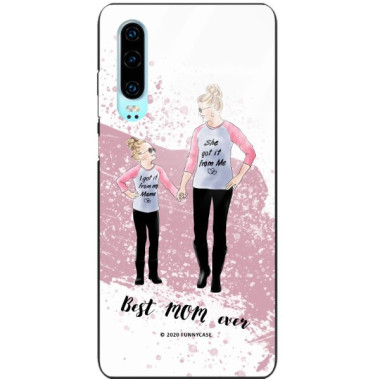 Etui Huawei P30, ST_MOMLIFE107 Wzory - FunnyCase