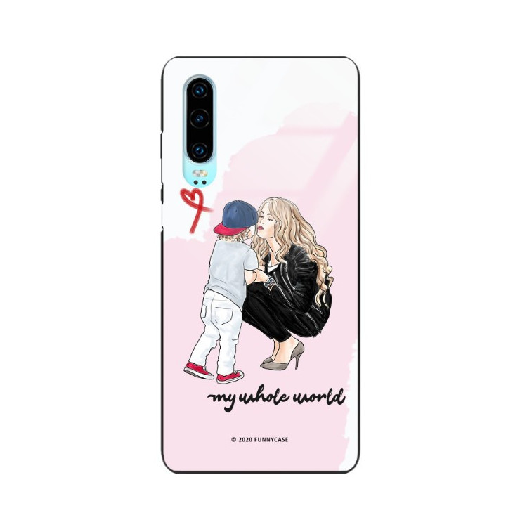 Etui Huawei P30, ST_MOMLIFE109 Wzory - FunnyCase