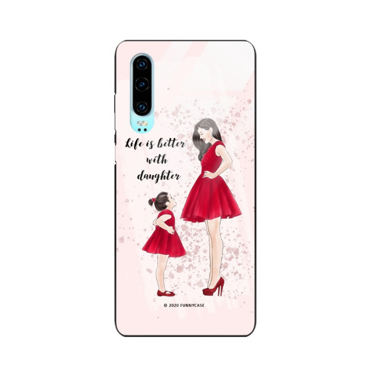 Etui Huawei P30, ST_MOMLIFE110 Wzory - FunnyCase