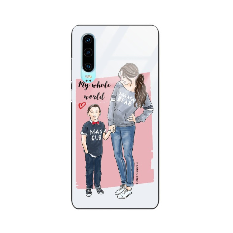 Etui Huawei P30, ST_MOMLIFE121 Wzory - FunnyCase