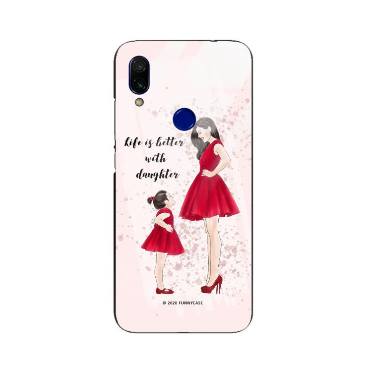 Etui Xiaomi REDMI 7, ST_MOMLIFE110 Wzory - FunnyCase