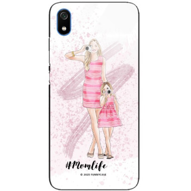 Etui Xiaomi REDMI 7A, ST_MOMLIFE105 Wzory - FunnyCase