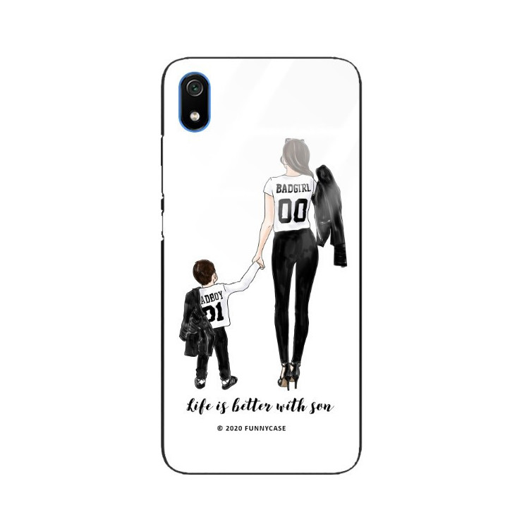 Etui Xiaomi REDMI 7A, ST_MOMLIFE112 Wzory - FunnyCase