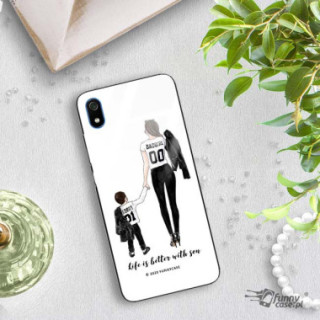 Etui Xiaomi REDMI 7A, ST_MOMLIFE112 Wzory - FunnyCase