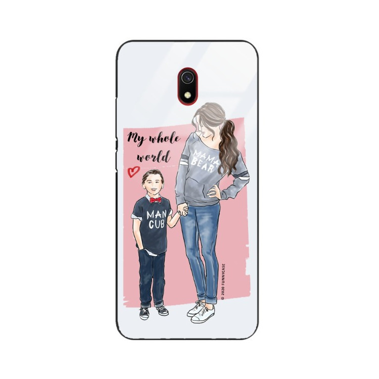 Etui Xiaomi REDMI 8A, ST_MOMLIFE121 Wzory - FunnyCase