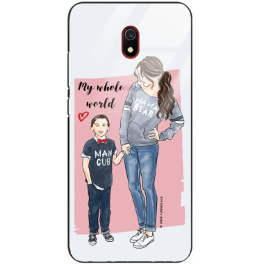 Etui Xiaomi REDMI 8A, ST_MOMLIFE121 Wzory - FunnyCase