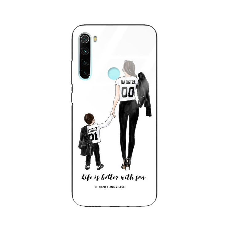 Etui Xiaomi REDMI NOTE 8, ST_MOMLIFE112 Wzory - FunnyCase