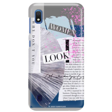 Etui Samsung GALAXY A10E, Etui Magazine Wzory 2020-1 Transparentny - FunnyCase
