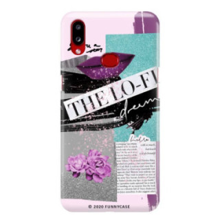 Etui Samsung GALAXY A10S, Etui Magazine Wzory 2020-1 Transparentny - FunnyCase
