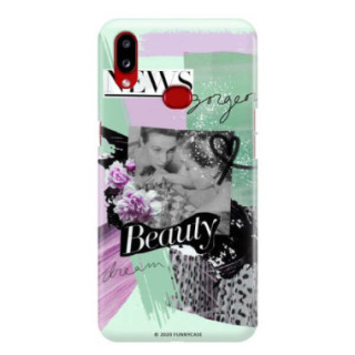 Etui Samsung GALAXY A10S, Etui Magazine Wzory 2020-1 Transparentny - FunnyCase