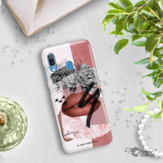 Etui Samsung GALAXY A30, Etui Magazine Wzory 2020-1 Transparentny - FunnyCase