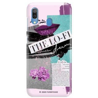 Etui Samsung GALAXY A30, Etui Magazine Wzory 2020-1 Transparentny - FunnyCase