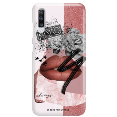 Etui Samsung GALAXY A70 / A70S, Etui Magazine Wzory 2020-1 Transparentny - FunnyCase