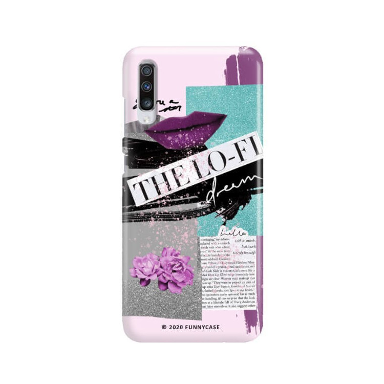 Etui Samsung GALAXY A70 / A70S, Etui Magazine Wzory 2020-1 Transparentny - FunnyCase