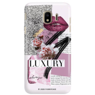 Etui Samsung GALAXY J4 2018, Etui Magazine Wzory 2020-1 Transparentny - FunnyCase