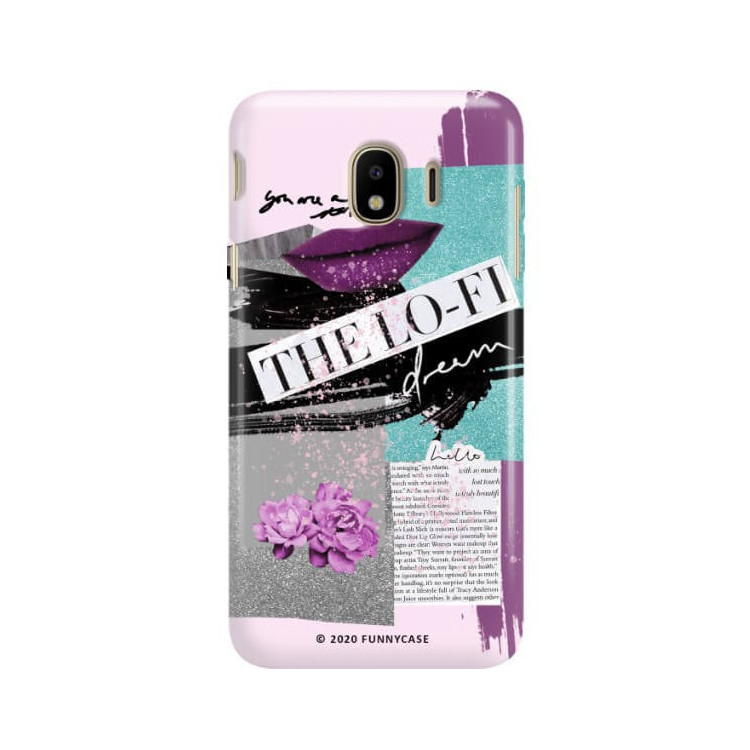 Etui Samsung GALAXY J4 2018, Etui Magazine Wzory 2020-1 Transparentny - FunnyCase