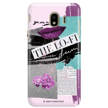 Etui Samsung GALAXY J4 2018, Etui Magazine Wzory 2020-1 Transparentny - FunnyCase