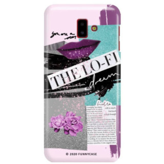 Etui Samsung GALAXY J6 PLUS 2018, Etui Magazine Wzory 2020-1 Transparentny - FunnyCase