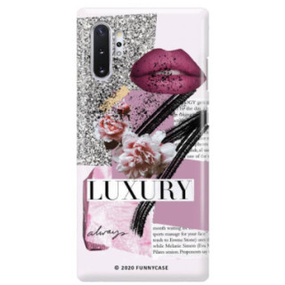 Etui Samsung GALAXY NOTE 10 PLUS, Etui Magazine Wzory 2020-1 Transparentny - FunnyCase