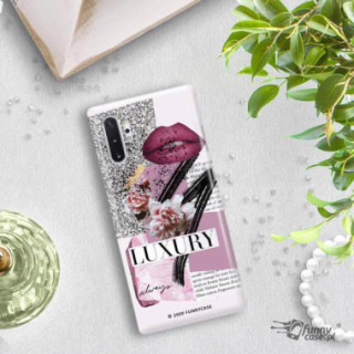 Etui Samsung GALAXY NOTE 10 PLUS, Etui Magazine Wzory 2020-1 Transparentny - FunnyCase