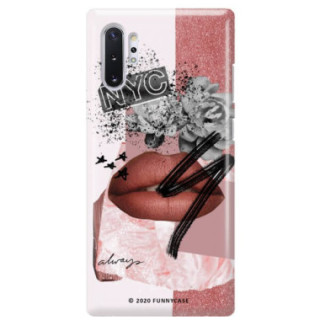 Etui Samsung GALAXY NOTE 10 PLUS, Etui Magazine Wzory 2020-1 Transparentny - FunnyCase