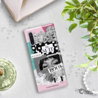 Etui Samsung GALAXY NOTE 10 PLUS, Etui Magazine Wzory 2020-1 Transparentny - FunnyCase