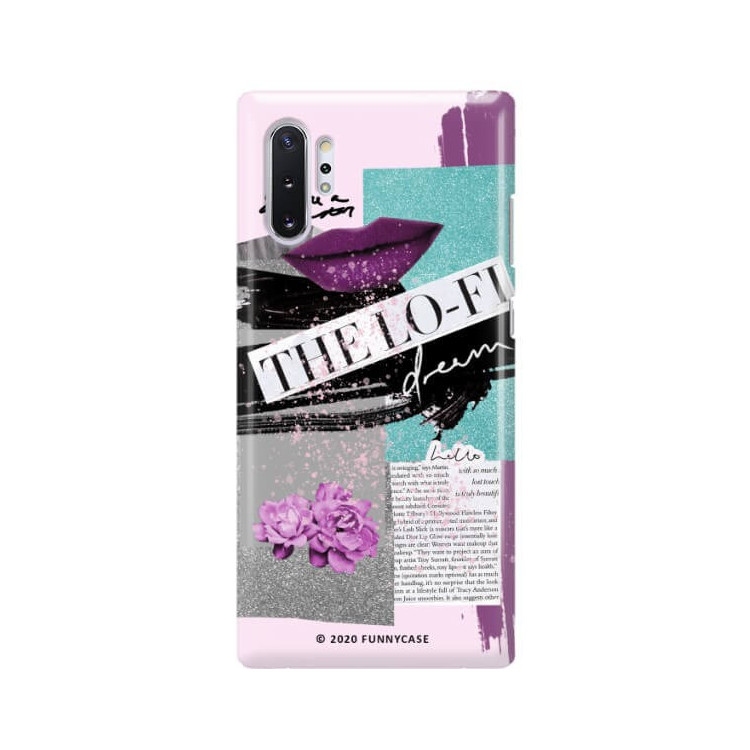 Etui Samsung GALAXY NOTE 10 PLUS, Etui Magazine Wzory 2020-1 Transparentny - FunnyCase