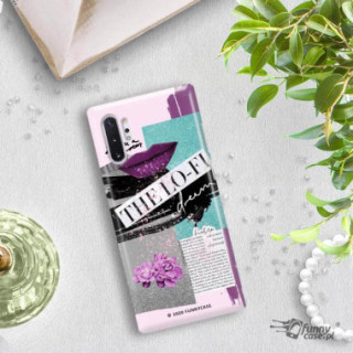 Etui Samsung GALAXY NOTE 10 PLUS, Etui Magazine Wzory 2020-1 Transparentny - FunnyCase