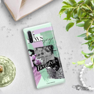 Etui Samsung GALAXY NOTE 10 PLUS, Etui Magazine Wzory 2020-1 Transparentny - FunnyCase