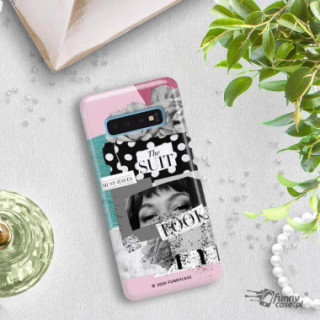 Etui Samsung GALAXY S10, Etui Magazine Wzory 2020-1 Transparentny - FunnyCase