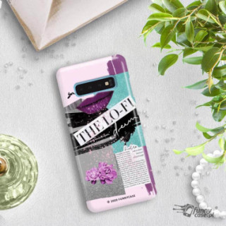 Etui Samsung GALAXY S10, Etui Magazine Wzory 2020-1 Transparentny - FunnyCase