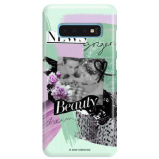 Etui Samsung GALAXY S10, Etui Magazine Wzory 2020-1 Transparentny - FunnyCase