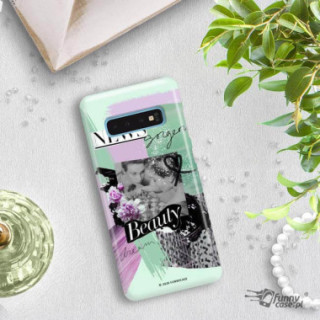 Etui Samsung GALAXY S10, Etui Magazine Wzory 2020-1 Transparentny - FunnyCase