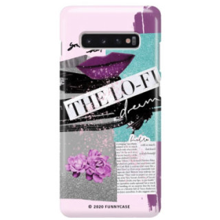 Etui Samsung GALAXY S10 PLUS, Etui Magazine Wzory 2020-1 Transparentny - FunnyCase