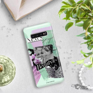 Etui Samsung GALAXY S10 PLUS, Etui Magazine Wzory 2020-1 Transparentny - FunnyCase