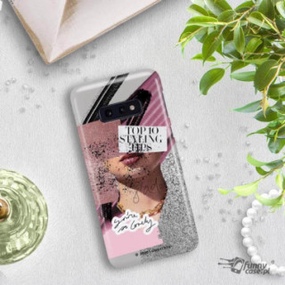 Etui Samsung GALAXY S10E, Etui Magazine Wzory 2020-1 Transparentny - FunnyCase